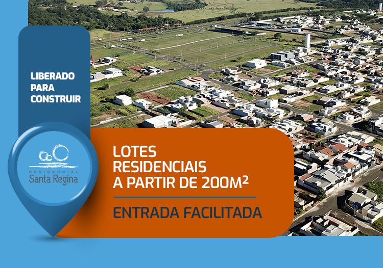 Banner Residencial Santa Regina